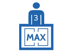 אייקון כושר הרמה מקסימום 3