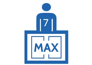 אייקון כושר הרמה מקסימום 7